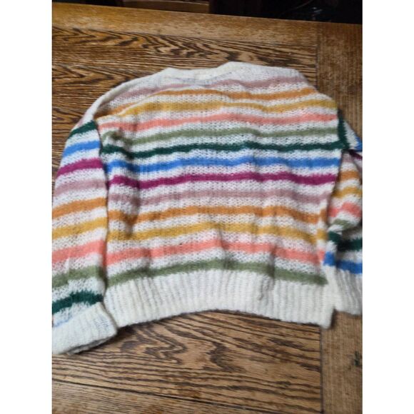 MOTHER The Biggie Jumper Sweater.Pocket Full of Rainbows. Size Small. - Picture 5 of 7